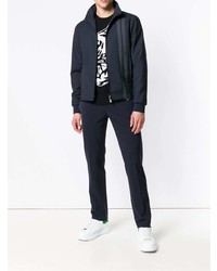 dunkelblaue Bomberjacke von Valentino