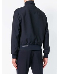 dunkelblaue Bomberjacke von Valentino