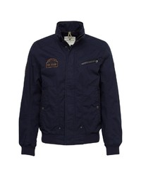 dunkelblaue Bomberjacke von Tom Tailor