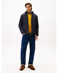 dunkelblaue Bomberjacke von Tommy Hilfiger
