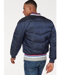 dunkelblaue Bomberjacke von Tommy Jeans