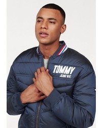 dunkelblaue Bomberjacke von Tommy Jeans