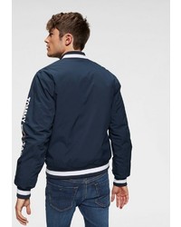 dunkelblaue Bomberjacke von Tommy Jeans