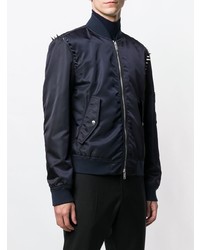 dunkelblaue Bomberjacke von Valentino