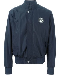 dunkelblaue Bomberjacke von Versus