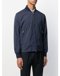 dunkelblaue Bomberjacke von Brunello Cucinelli