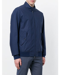 dunkelblaue Bomberjacke von Loro Piana