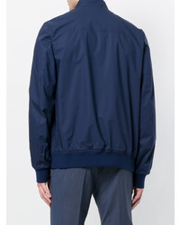 dunkelblaue Bomberjacke von Loro Piana