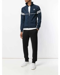 dunkelblaue Bomberjacke von Sergio Tacchini