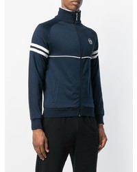 dunkelblaue Bomberjacke von Sergio Tacchini