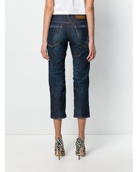 dunkelblaue Boyfriend Jeans von Dsquared2