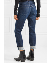 dunkelblaue Boyfriend Jeans von J Brand