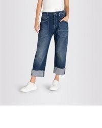 dunkelblaue Boyfriend Jeans von MAC