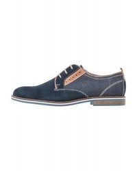 dunkelblaue Brogues von Pier One