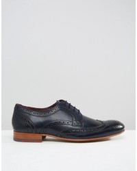 dunkelblaue Brogues von Ted Baker