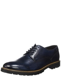 dunkelblaue Business Schuhe von Base London