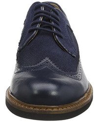 dunkelblaue Business Schuhe von Ben Sherman