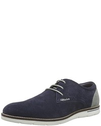 dunkelblaue Business Schuhe von Nebulus