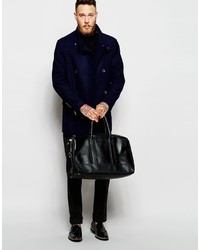 dunkelblaue Cabanjacke von Asos