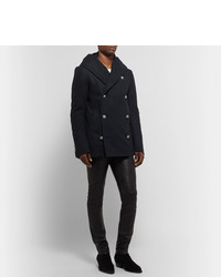 dunkelblaue Cabanjacke von Balmain