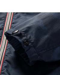 dunkelblaue Camouflage Jacke von Moncler