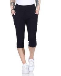 dunkelblaue Caprihose von Aurela Damenmode