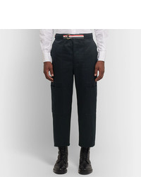 dunkelblaue Cargohose von Thom Browne