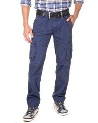 dunkelblaue Cargohose von CAZADOR