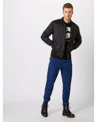 dunkelblaue Cargohose von G-Star RAW