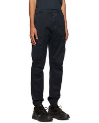 dunkelblaue Cargohose von Stone Island