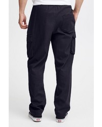 dunkelblaue Cargohose von Solid