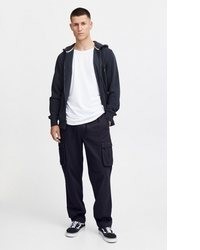 dunkelblaue Cargohose von Solid