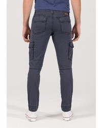 dunkelblaue Cargohose von Timezone