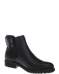 dunkelblaue Chelsea Boots aus Leder von camel active