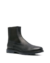 dunkelblaue Chelsea Boots aus Leder von Hogan