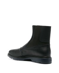 dunkelblaue Chelsea Boots aus Leder von Hogan