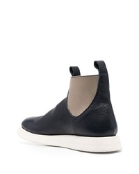 dunkelblaue Chelsea Boots aus Leder von Premiata