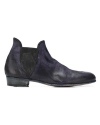 dunkelblaue Chelsea Boots aus Leder von Lidfort