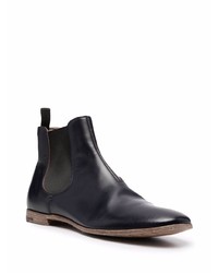 dunkelblaue Chelsea Boots aus Leder von Premiata