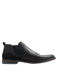 dunkelblaue Chelsea Boots aus Leder von FRETZ men