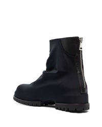 dunkelblaue Chelsea Boots aus Leder von 424