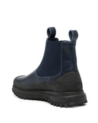 dunkelblaue Chelsea Boots aus Leder von Diemme