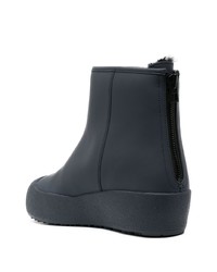 dunkelblaue Chelsea Boots aus Leder von Bally