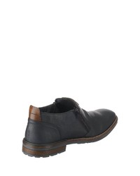 dunkelblaue Chelsea Boots aus Leder von Rieker