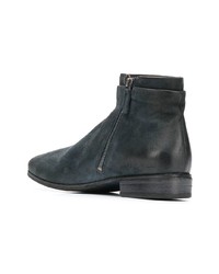 dunkelblaue Chelsea Boots aus Leder von Marsèll