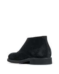 dunkelblaue Chelsea Boots aus Wildleder von Doucal's