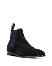 dunkelblaue Chelsea Boots aus Wildleder von PS Paul Smith