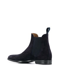 dunkelblaue Chelsea Boots aus Wildleder von Scarosso