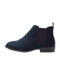 dunkelblaue Chelsea Boots von Dorothy Perkins
