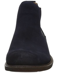 dunkelblaue Chelsea Boots von Ecco